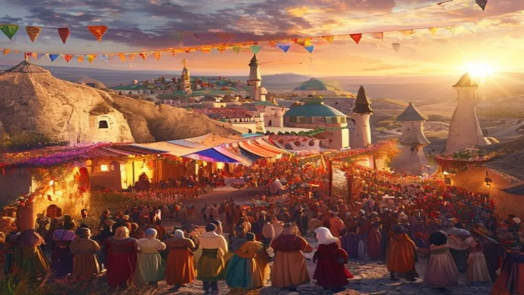 Traditionelles Fest in Kappadokien