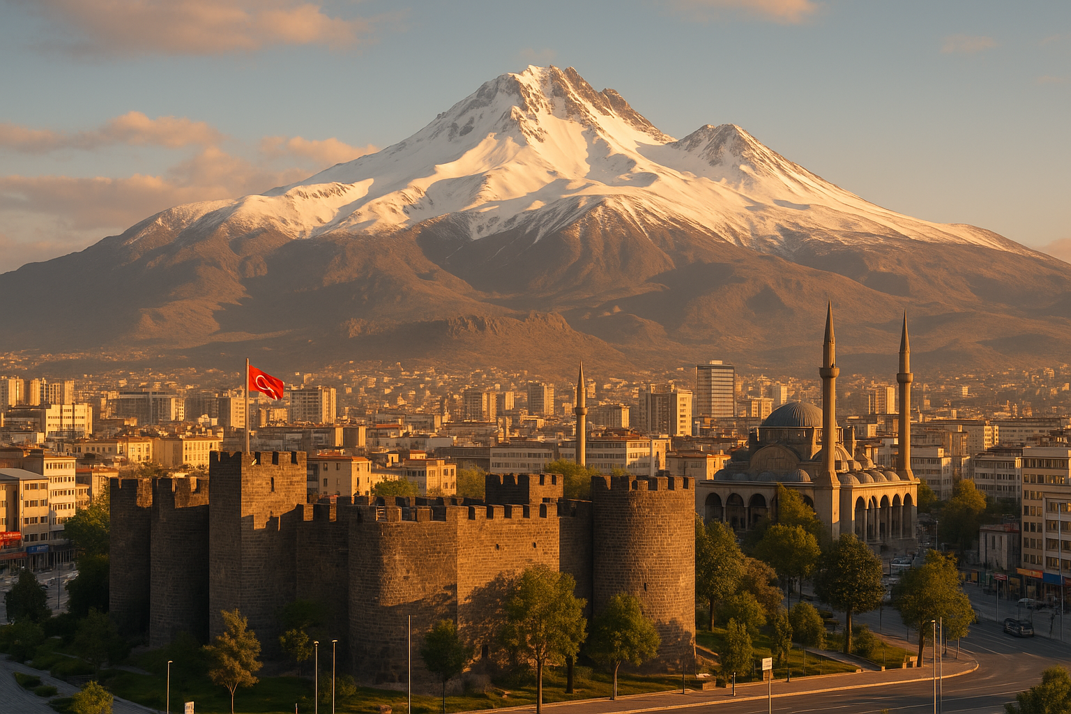 Kayseri – das östliche Tor zu Kappadokien am Erciyes
