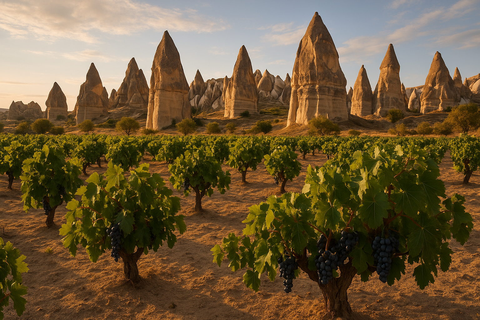 Weingüter in Kappadokien – eine der ältesten Weinregionen der Welt