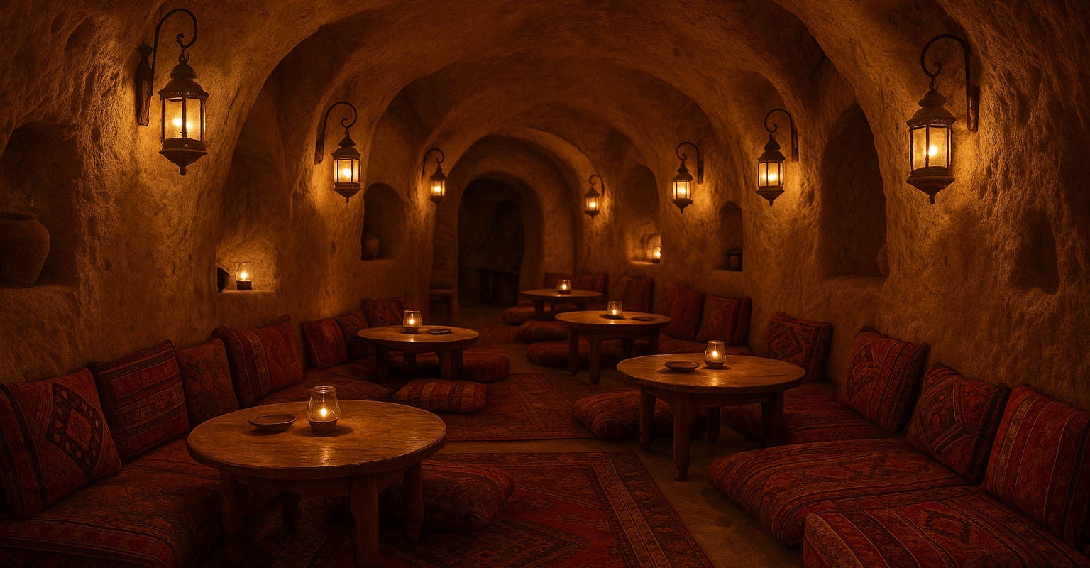 Höhlenrestaurant in Göreme Kappadokien