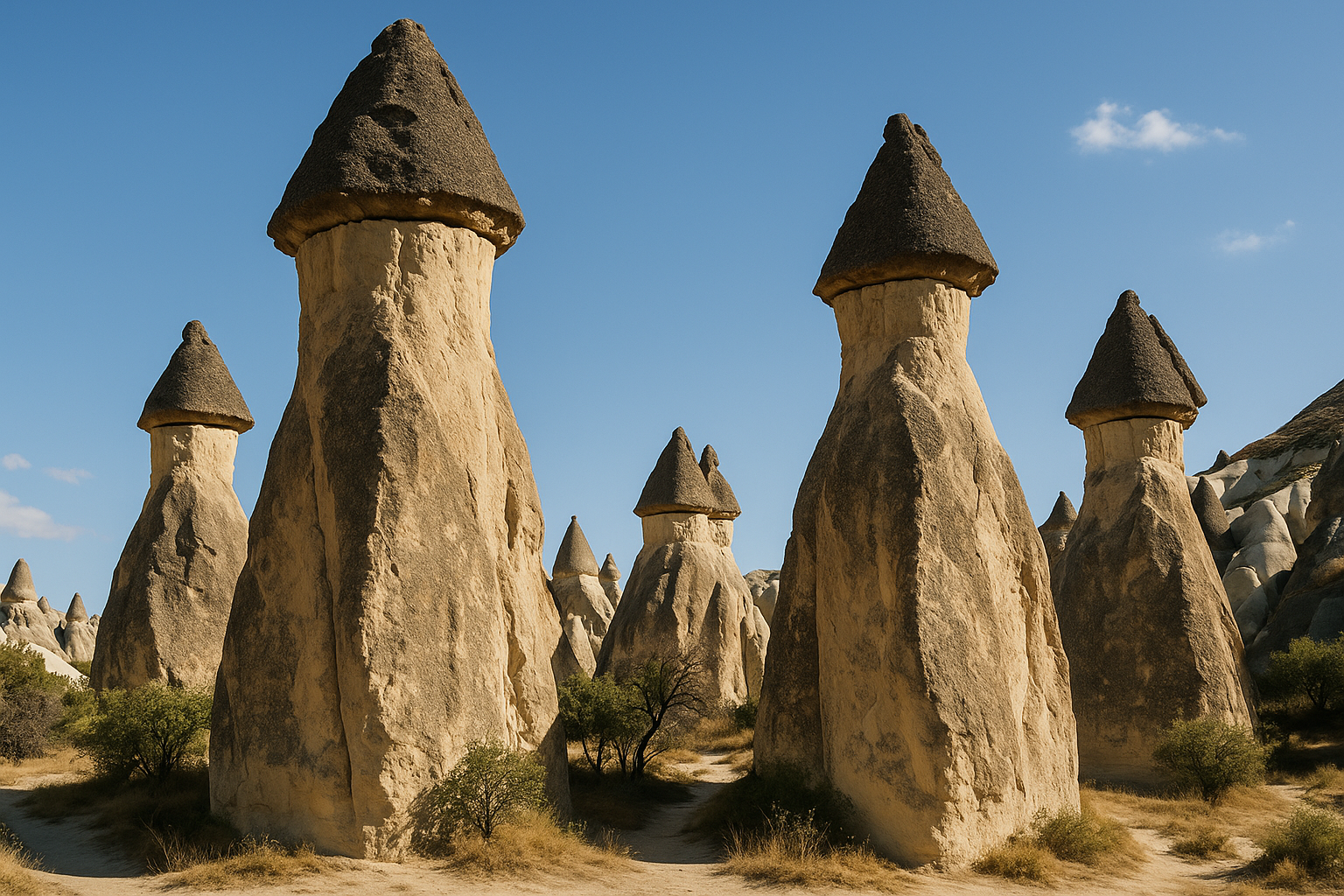 Kappadokien Geologie – wie die Feenkamine entstanden