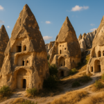 Felsenkirchen im Tal von Göreme Kappadokien