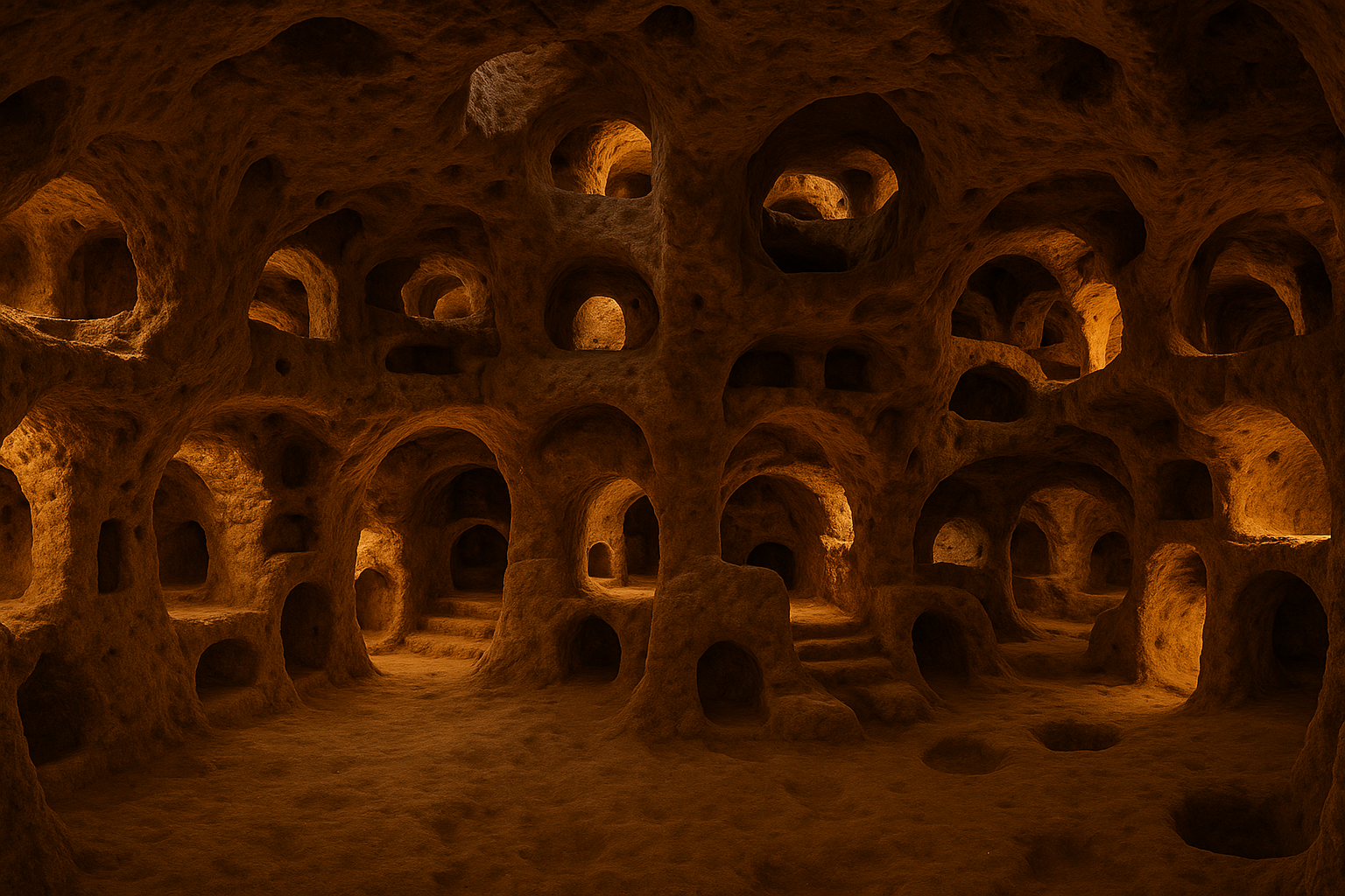 Kaymaklı – die unterirdische Stadt wie ein Ameisenhügel