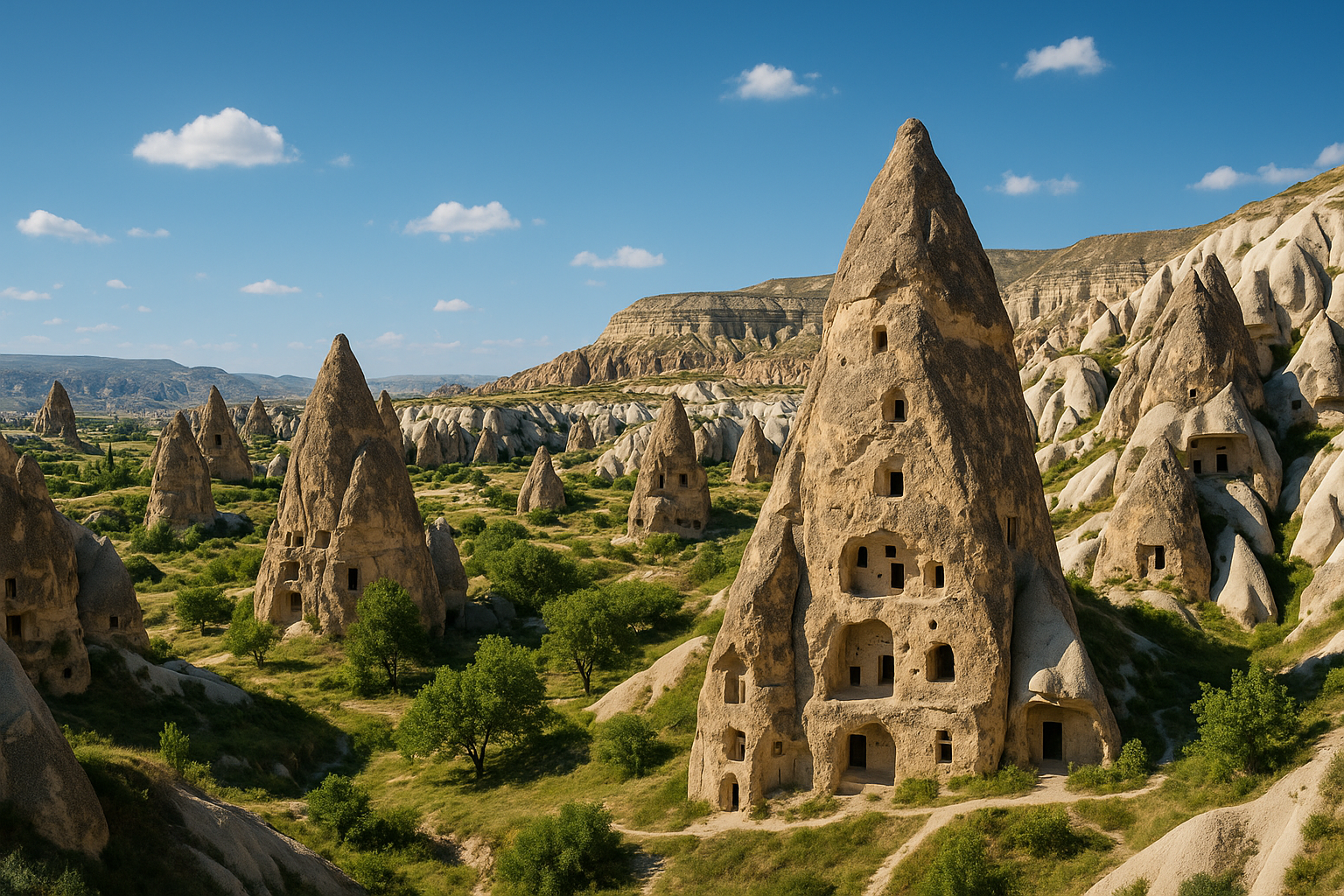 Göreme-Tal in Kappadokien mit Feenkaminen